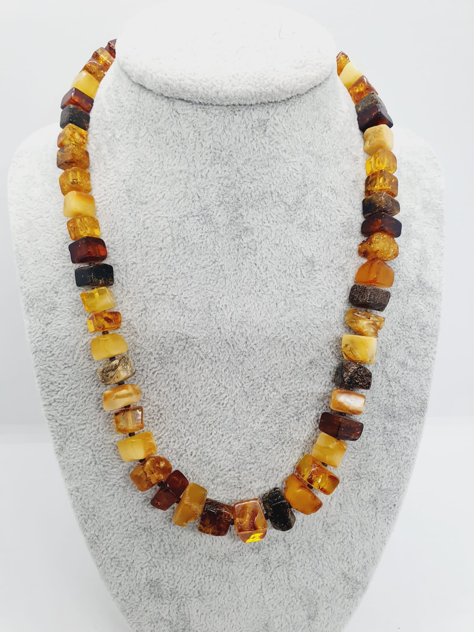 Barnsteen ketting voor baby's - goud-bruin - Blije Boeddha edelstenen